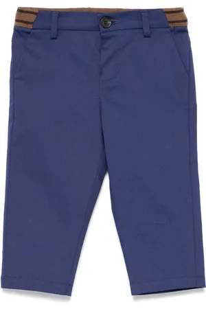 Fendi Pantalon chino en sergé