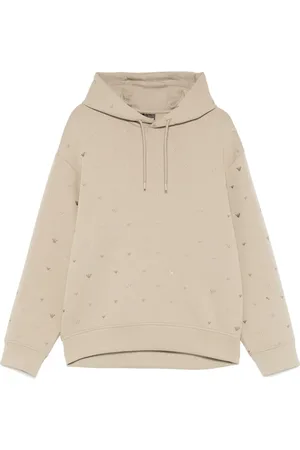 Emporio Armani Hoodie à logo brodé