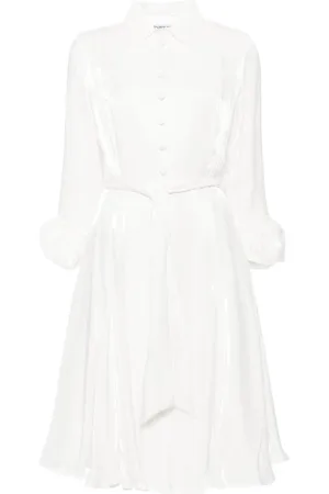 Baruni Robe-chemise Carina en satin