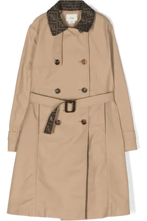 Fendi Trench à boutonnière croisée