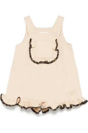 Fendi Short à logo brodé