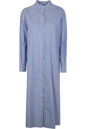 Max Mara Robe-chemise à rayures