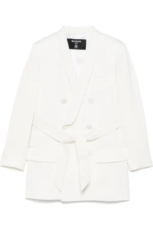 Balmain Blazer à monogramme PB