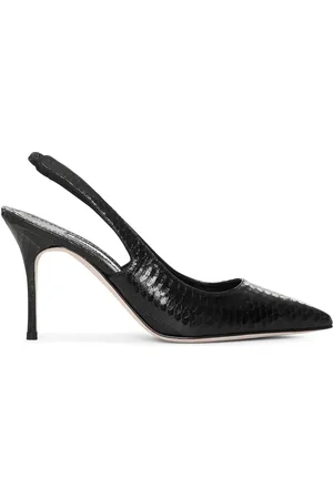 Manolo Blahnik Escarpins en cuir 90 mm