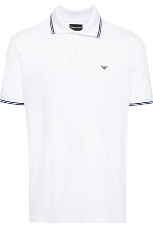 Emporio Armani Polo à logo imprimé