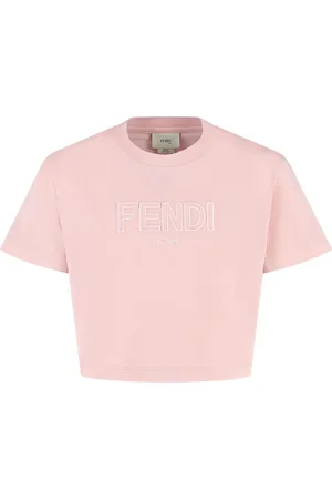 Fendi T-shirt à logo appliqué