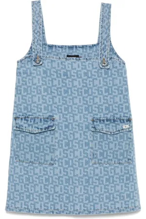 GCDS Robe courte à imprimé monogrammé