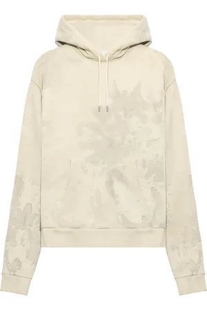 JOHN ELLIOTT Hoodie Beach à bords nervurés