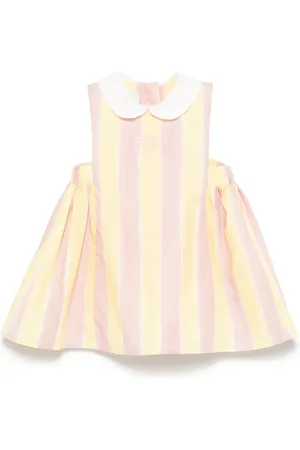Fendi Robe à logo brodé