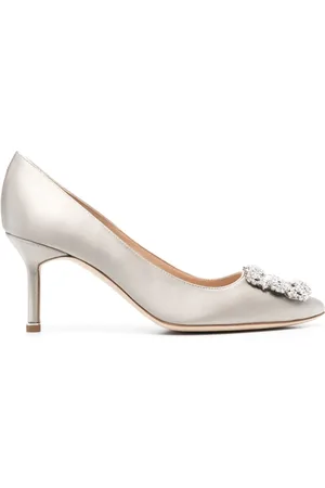 Manolo Blahnik Escarpins Hangisi 70 mm à ornements en cristal