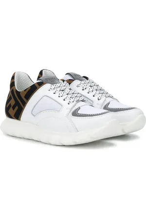 Fendi Baskets à détail FF