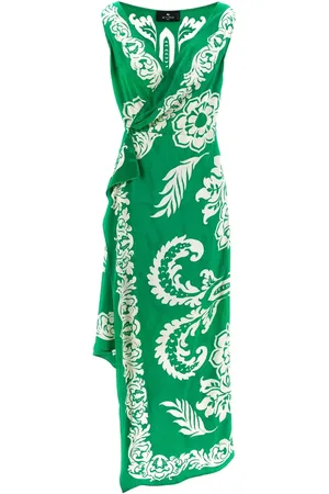 Etro Robe mi-longue à fleurs