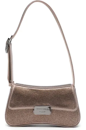 Emporio Armani Sac porté épaule à ornements strassés