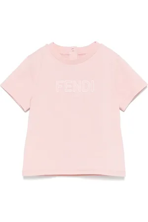 Fendi T-shirt à logo brodé