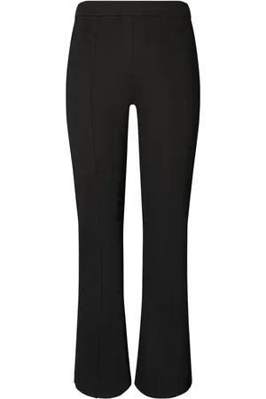 Tory Burch Pantalon court à coupe évasée