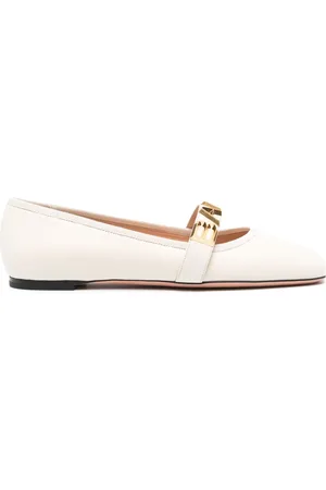 Bally Ballerines en cuir à logo