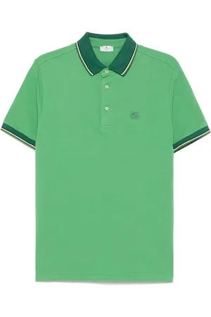 Etro Polo à logo Pegaso brodé