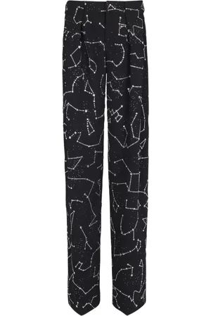 Balmain Pantalon à constellations brodées