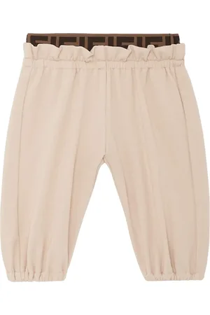 Fendi Pantalon de jogging à bords Zucca