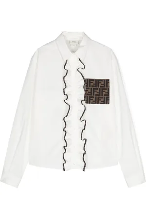 Fendi Chemise monogrammée Zucca