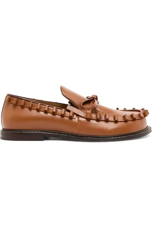 J.W.Anderson Mocassins en cuir à volants