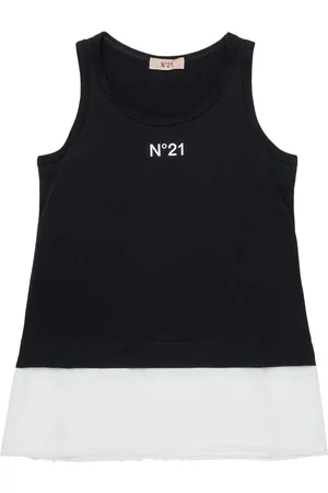 Nº21 Débardeur à logo imprimé