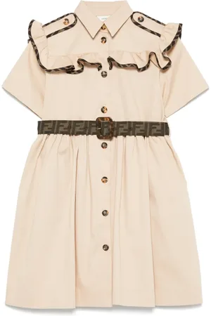 Fendi Robe en gabardine