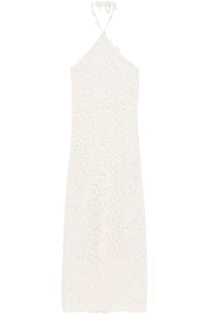 ERMANNO SCERVINO Robe en dentelle à coupe longue