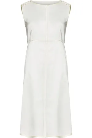 Maison Margiela Robe sans manches à coupe mi-longue
