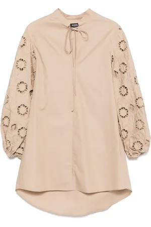 Dondup Robe évasée à motif brodé