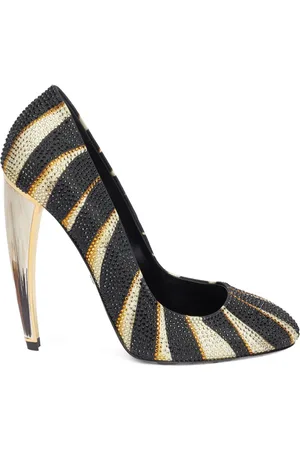 Roberto Cavalli Escarpins rayés
