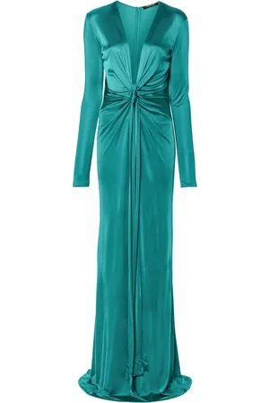 Roberto Cavalli Robe longue à col v