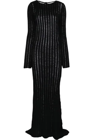 Jade Cropper Robe longue à dos ouvert