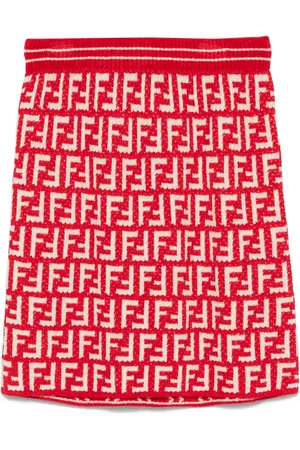Fendi Jupe à motif FF en jacquard