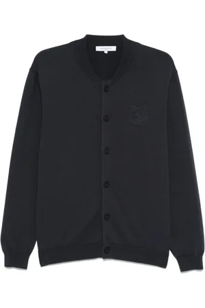 Maison Kitsuné Cardigan à broderie Bold Fox Head