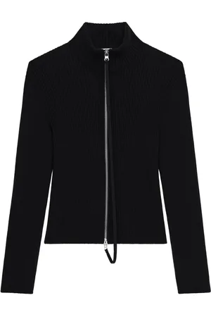 Courrèges Cardigan à fermeture zippée