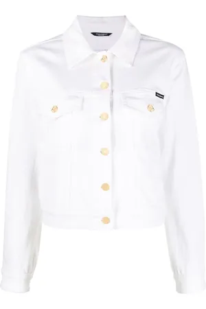 Dolce & Gabbana Veste en maille à logo appliqué