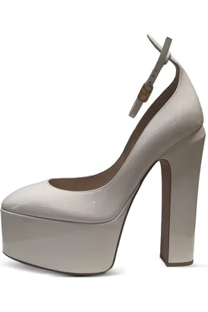 VALENTINO GARAVANI Escarpins Tan-Go 155 mm en cuir verni
