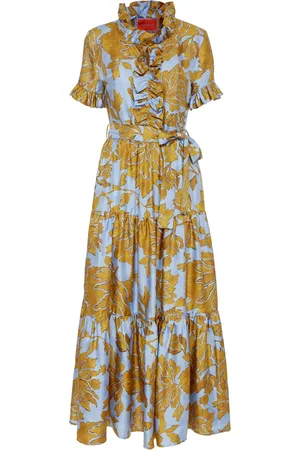 La DoubleJ Robe volantée à fleurs