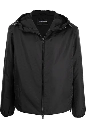 Emporio Armani Veste zippée à capuche