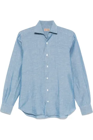 BARBA T-shirt en tissu flammé