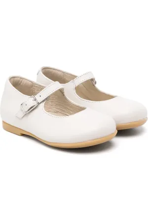 DOUUOD KIDS Ballerines en cuir à bout rond