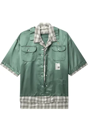 Maison Mihara Yasuhiro Chemise superposée en coton mélangé