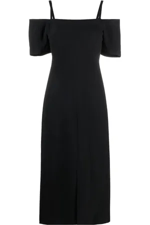 Victoria Beckham Robe mi-longue à épaules dénudées