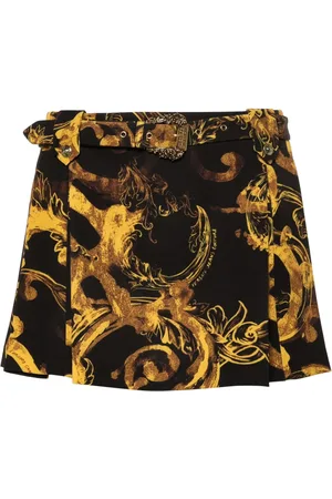 VERSACE Minijupe à imprimé Watercolour Couture