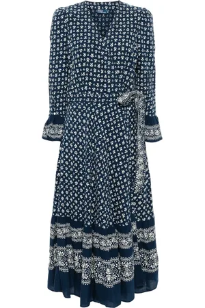 Ralph Lauren Robe longue à fleurs