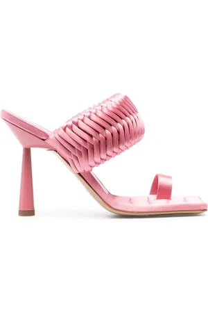 Gia Borghini Mules Rosie 110 mm à fini satiné