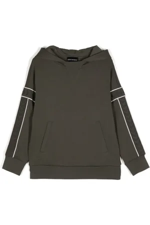 Emporio Armani Hoodie à bandes logo