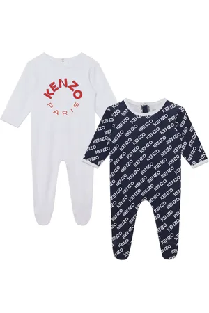 Kenzo Pyjama en coton à logo imprimé