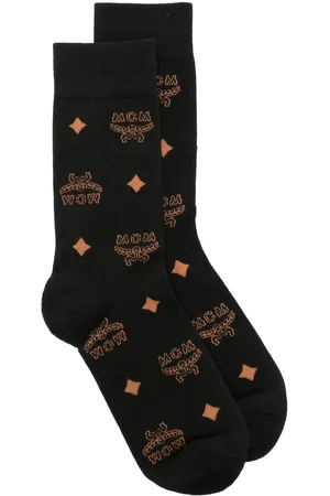 MCM Chaussettes à logo imprimé
